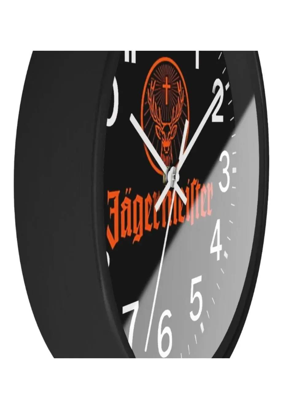 Jägermeister Bar Lounge Pool Table Garage Shop Glow in the Dark Wall Clock NEW!